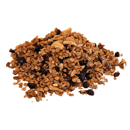 GRANOLA PREMIUM ( avena, coco, quinoa, copos, almen, cast, avell, ac coco, miel, pasas)